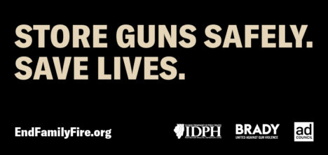 Store Guns Safely - IL ONLY - English - Poster - CNGN0523000 - Never